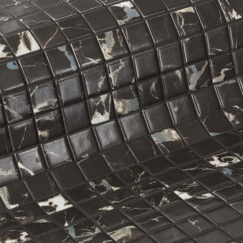 Ezarri Black Marble Glass Mosaic – 25 x 25mm