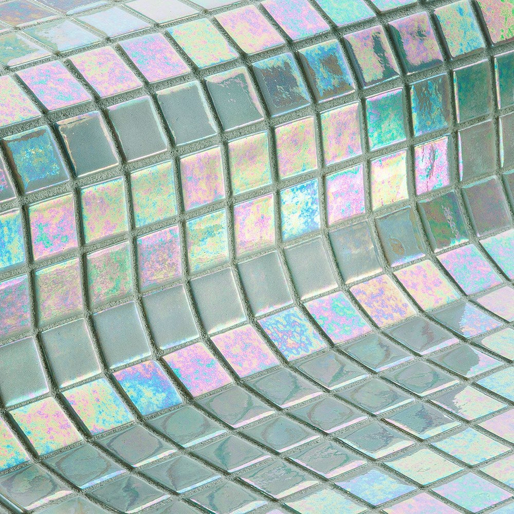 Ezarri Perla Glass Mosaic – 25 x 25mm