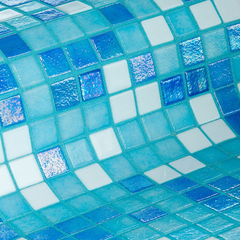 Ezarri Sky Glass Mosaic – 25 x 25mm