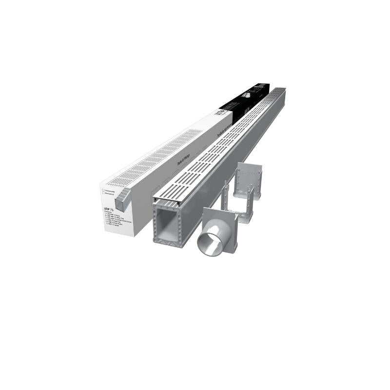 Ultra Drain UDP 75 2m Alloy Top Honeycomb Stamped