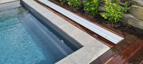 Fantasy Granite Square Edge Coping (Sandblasted) – 400(A) x 200 x 40mm