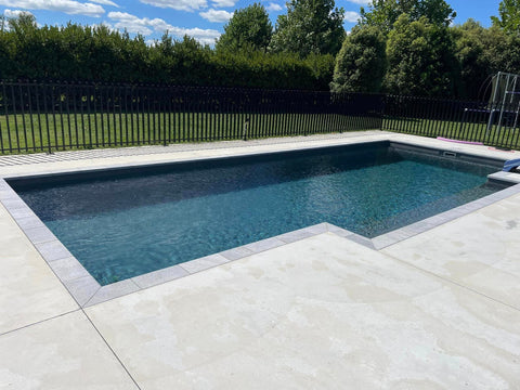 Fantasy Granite Square Edge Coping (Sandblasted) – 600(A) x 300 x 40mm