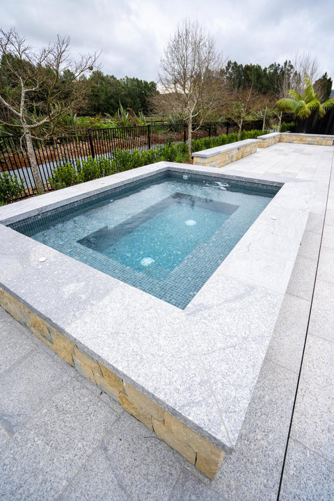 Fantasy Granite Square Edge Coping (Sandblasted) – 400(A) x 300 x 40mm