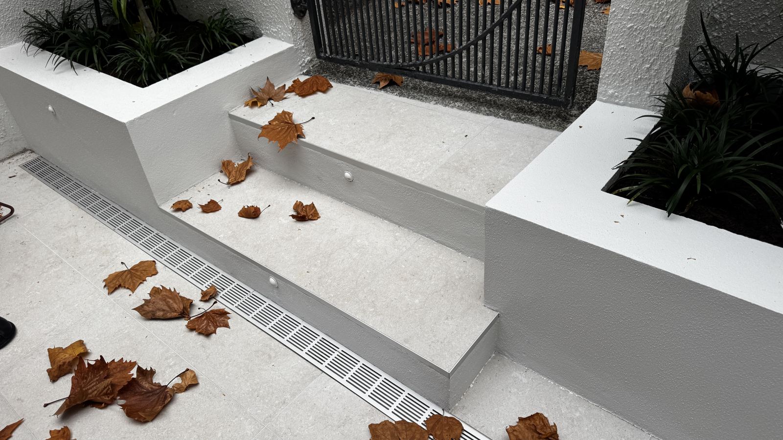 Courtyard steps