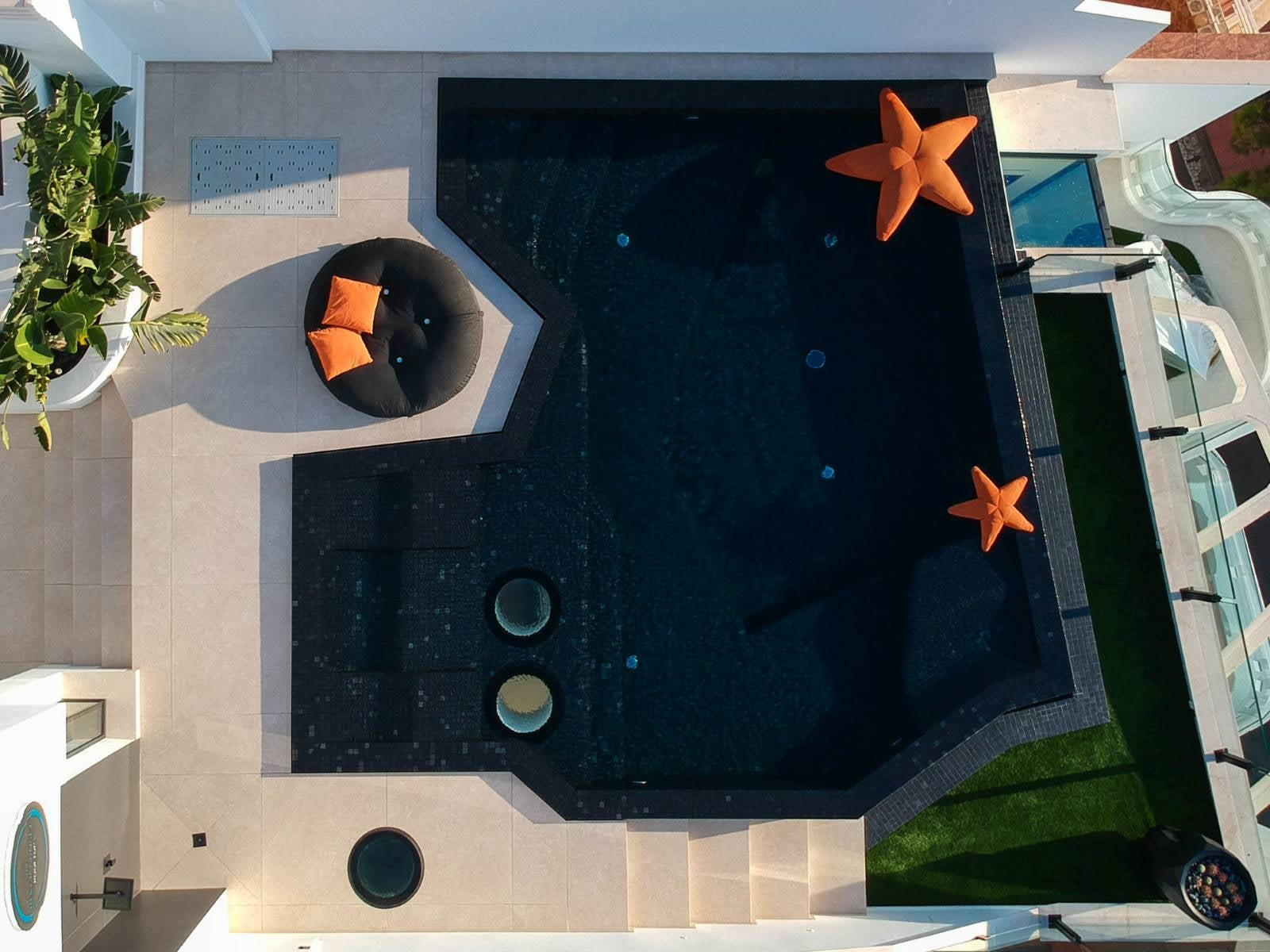 Ezarri 2516-B BLACK 50 x 50mm Mosaic