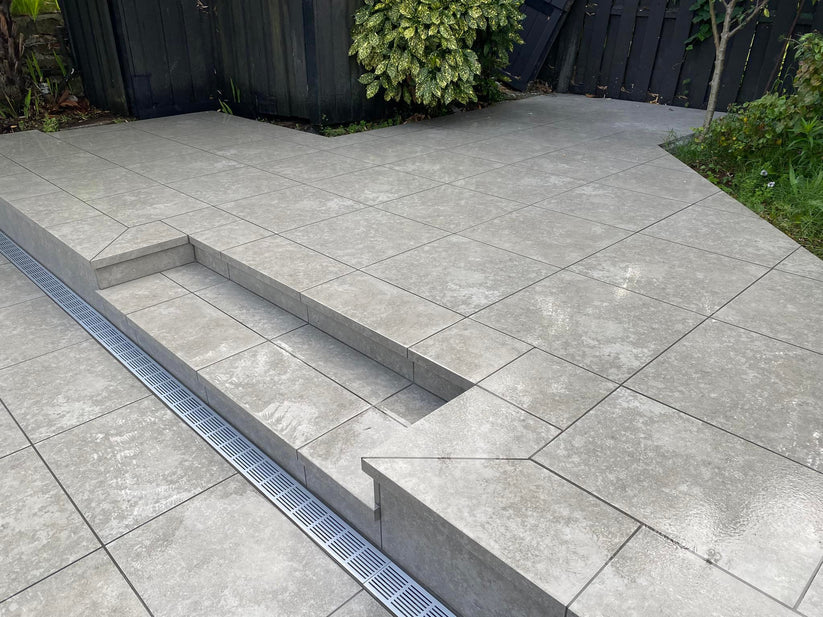 Ultra Drain 2m drain top powdercoating