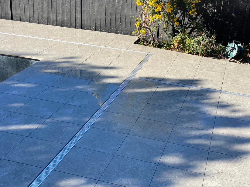 Ultra Drain 2m drain top powdercoating