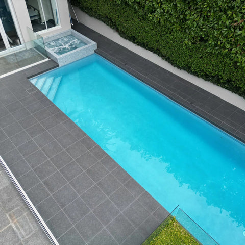 Obsidian Porcelain Rebated Coping – 600(A) x 300 x 35/18mm