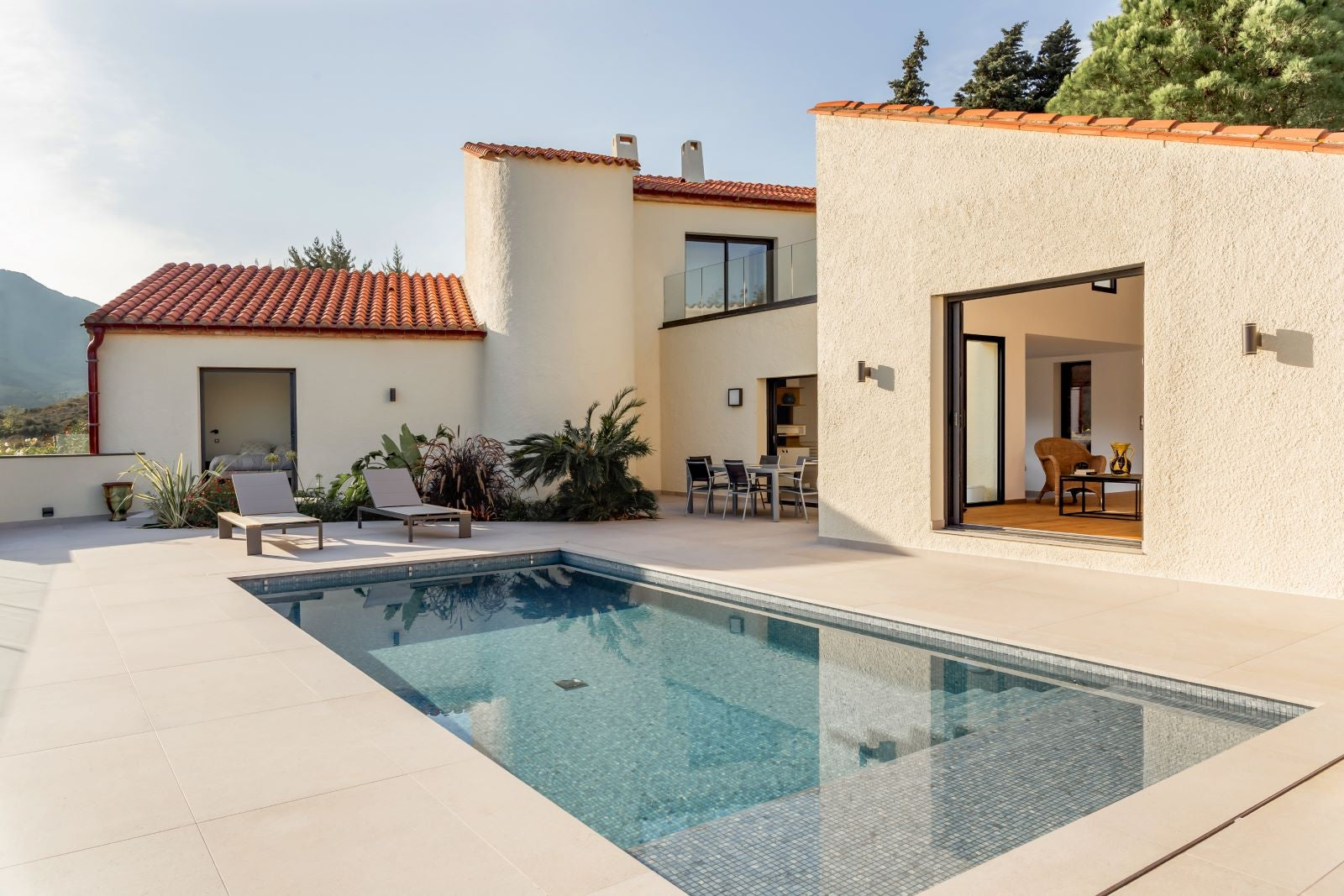 Celestite 25 x 25mm mosaic