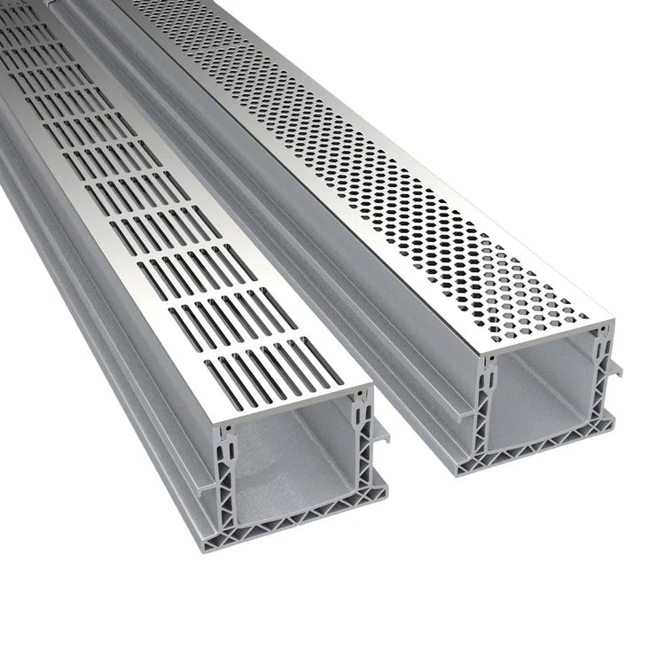 Ultra Drain UDP130 alloy top horizontal stamped