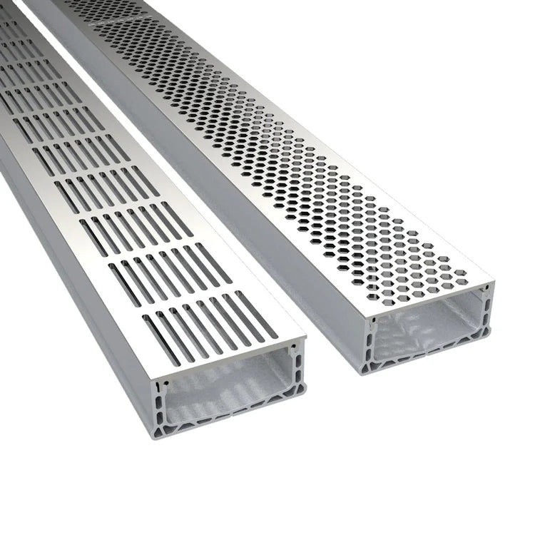 Ultra Drain UDP45 alloy top horizontal stamped