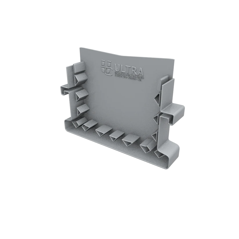 Ultra Drain UDP100 1 piece pack horizontal stamped