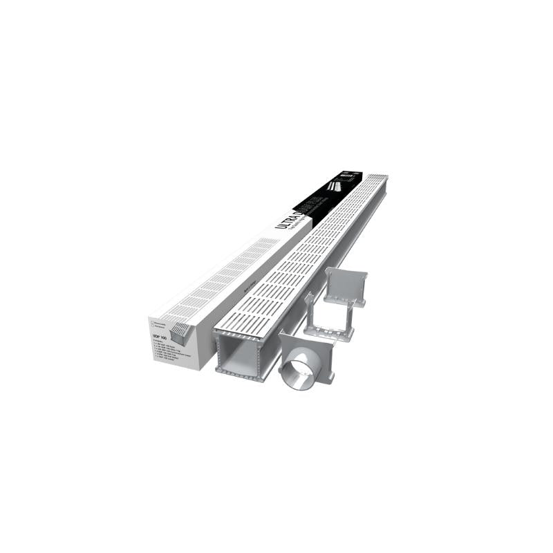 Ultra Drain UDP 100 1-Piece Pack Honeycomb Stamped (2m)