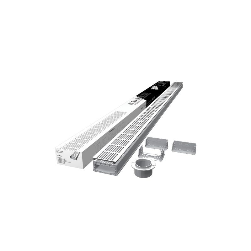 Ultra Drain UDP 45 1-Piece Pack Horizontal Stamped (2m)