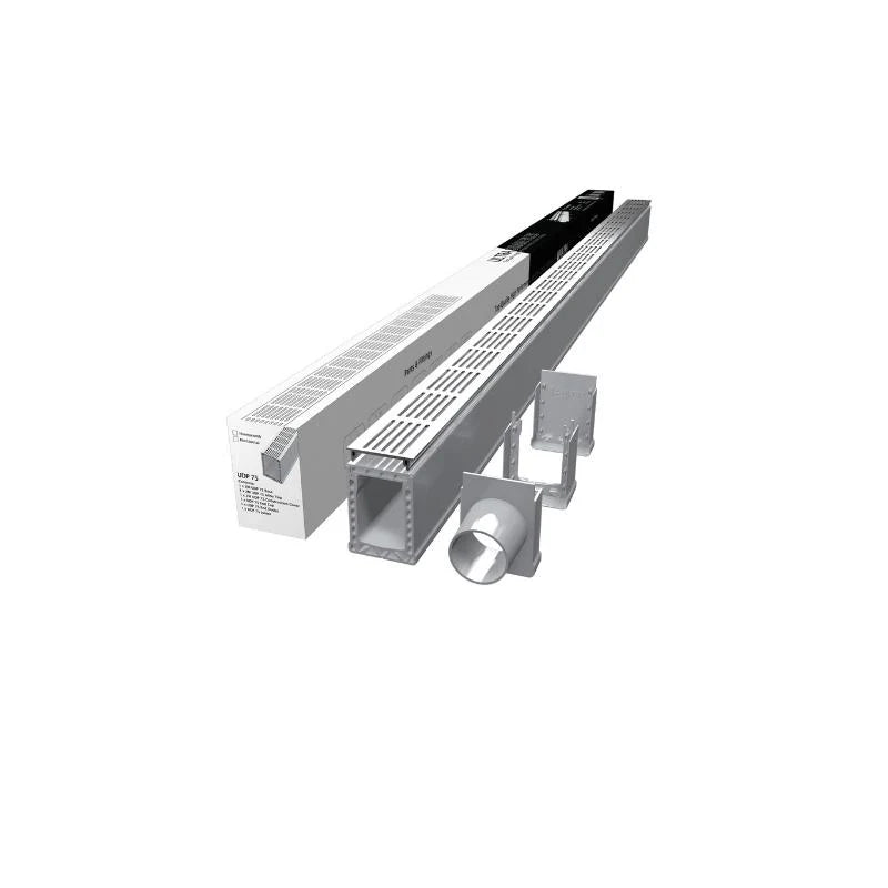 Ultra Drain UDP75 1 piece pack honeycomb stamped