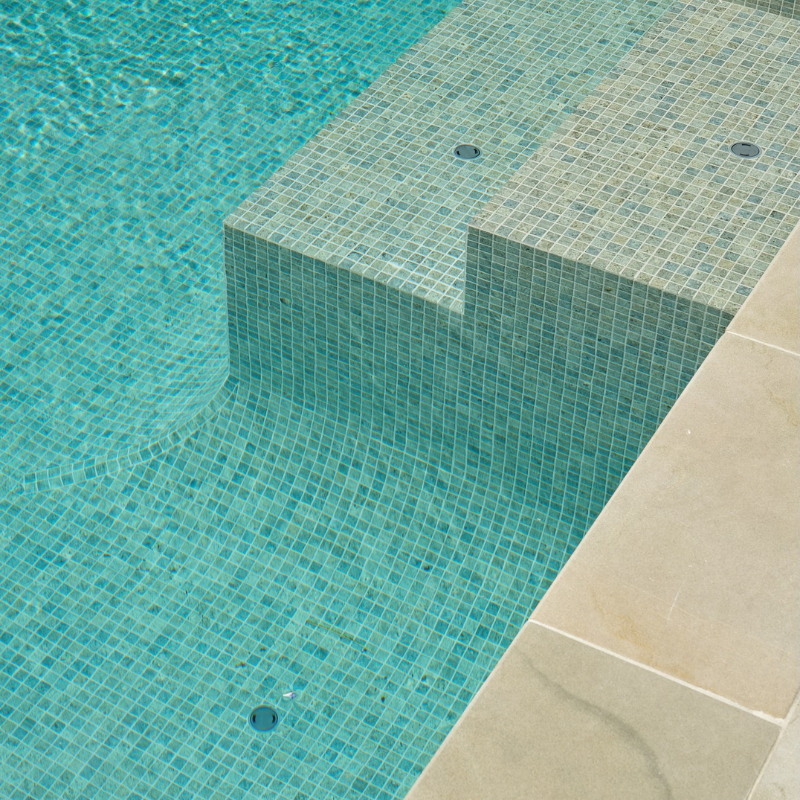 Bali stone 25 x 25mm mosaic