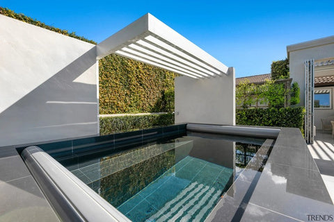 Top-mount system, plunge pool